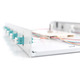 Digitus Оптическая панель 19' 1U, 6xLC duplex, incl, Splice Cass, OM3 Color Pigtails, Adapter