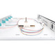 Digitus Оптическая панель 19' 1U, 6xLC duplex, incl, Splice Cass, OM3 Color Pigtails, Adapter