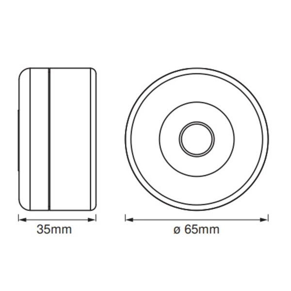 LEDVANCE Ночник DOT-IT TOUCH белый