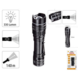 Ліхтар Hama PRO 3 LED L330 Black 00136672