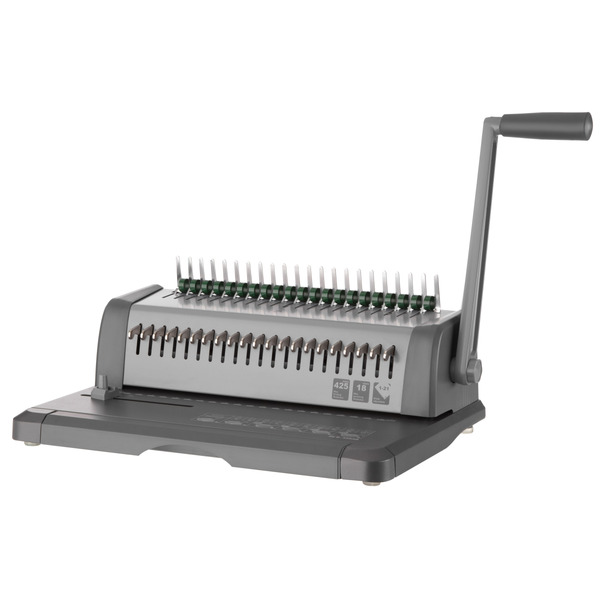 Пластикові пружини для біндера 2E, 14мм, темно-зелені, 100шт.