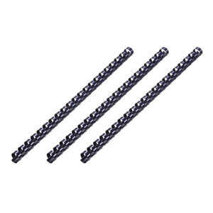 Пластикові пружини для біндера 2E, 16мм, темно-сині, 100шт.