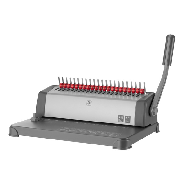 Пластикові пружини для біндера 2E, 19мм, червоні, 100шт