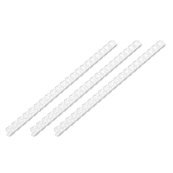 Пластикові пружини для біндера 2E, 38мм, прозорі, 50шт