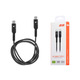 2E Кабель USB-C - USB-C PD 3.1 240W Aluminum Shell 1m Black