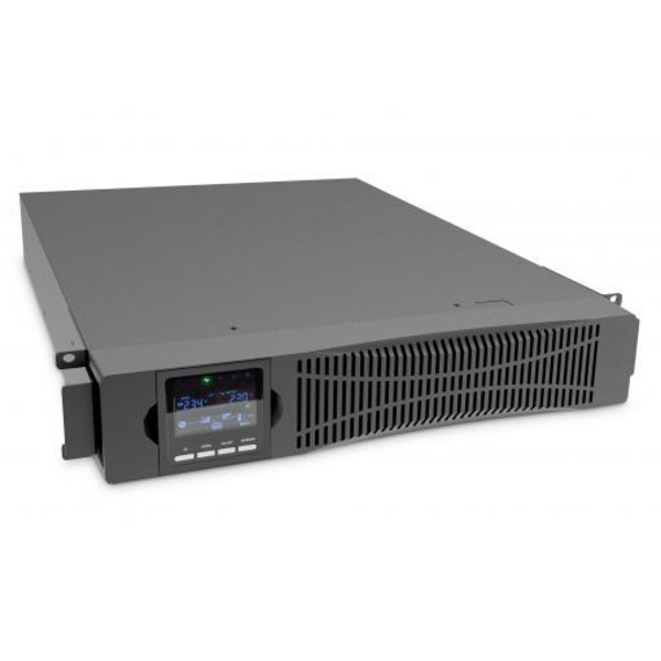 ДБЖ DIGITUS OnLine, 1000VA/1000W, LCD, 8xC13, RJ45, RS232, USB, Rack/Tower