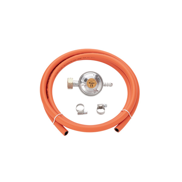 Комплект для підключення газового обладнання BRADAS CT: редуктор тип Shell W21.8x1/14 LH, шланг 2м (674012407944)