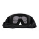 2E Tactical Маска тактическая, защитная Hawk WS Black Anti-fog, 3-х слойный уплотнитель, сумка, 3 линзы