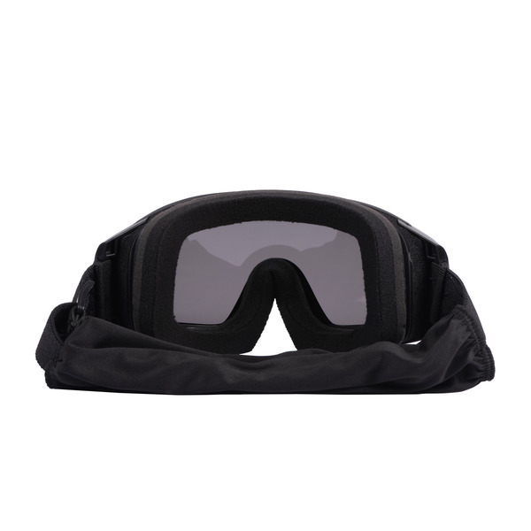 Маска тактична, захисна 2E Hawk WS Black Anti-fog, 3-х шаровий ущільнювач, сумка, 3 лінзи (2E-TGGWS-BK)