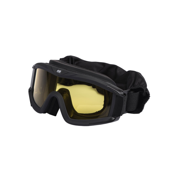 Маска тактична, захисна 2E Hawk WS Black Anti-fog, 3-х шаровий ущільнювач, сумка, 3 лінзи (2E-TGGWS-BK)