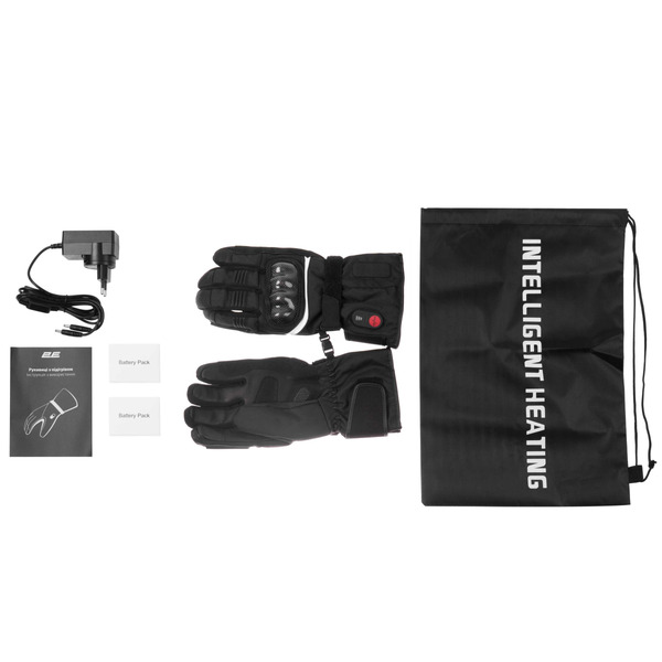 2E Tactical Перчатки с подогревом 2E Rider Black, размер M