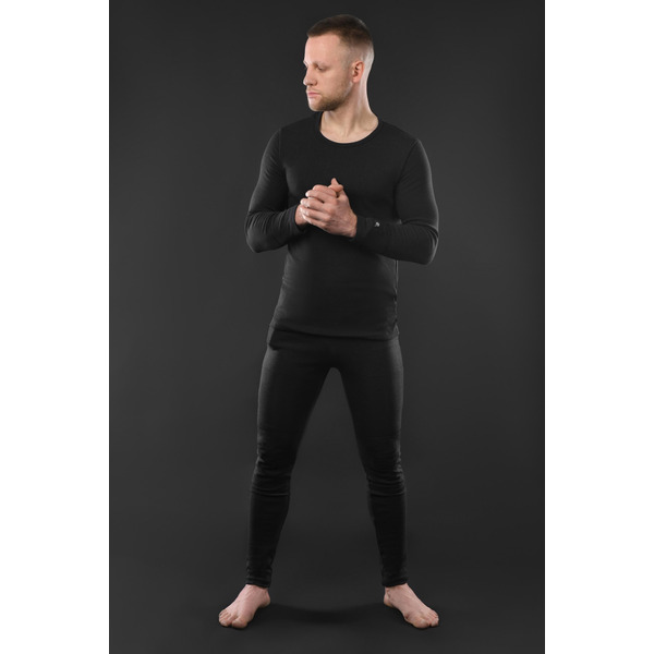 Чоловіча термобілизна з підігрівом 2E eFiber for Men Black, XL (2E-HUEFMXL-BK)