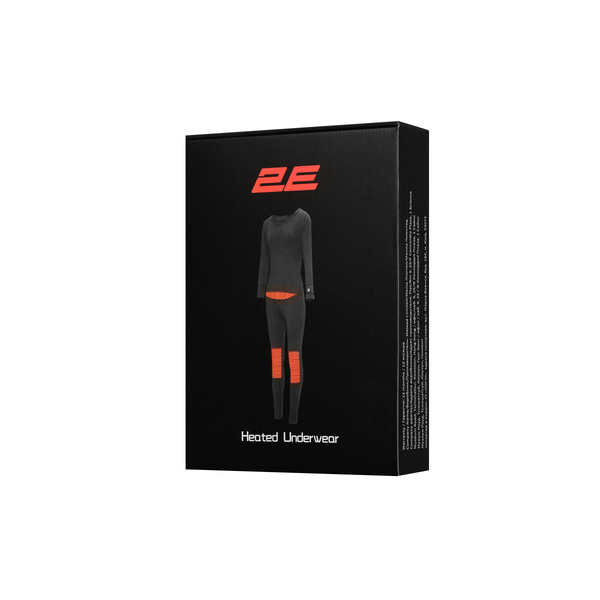 2E Tactical Мужское термобелье с подогревом eFiber for Men Black, размер XXL