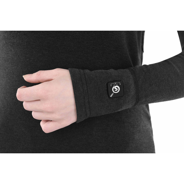 Жіноча термобілизна з підігрівом 2E eFiber for Women Black, XL (2E-HUEFWXL-BK)