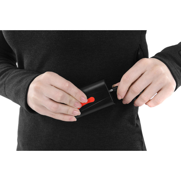 Жіноча термобілизна з підігрівом 2E eFiber for Women Black, XL (2E-HUEFWXL-BK)