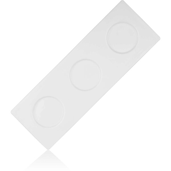 Підставка прямокутна Ardesto, 34*12 см, порцеляна (AR3718)