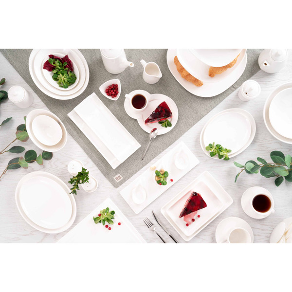 Підставка прямокутна Ardesto, 34*12 см, порцеляна (AR3718)