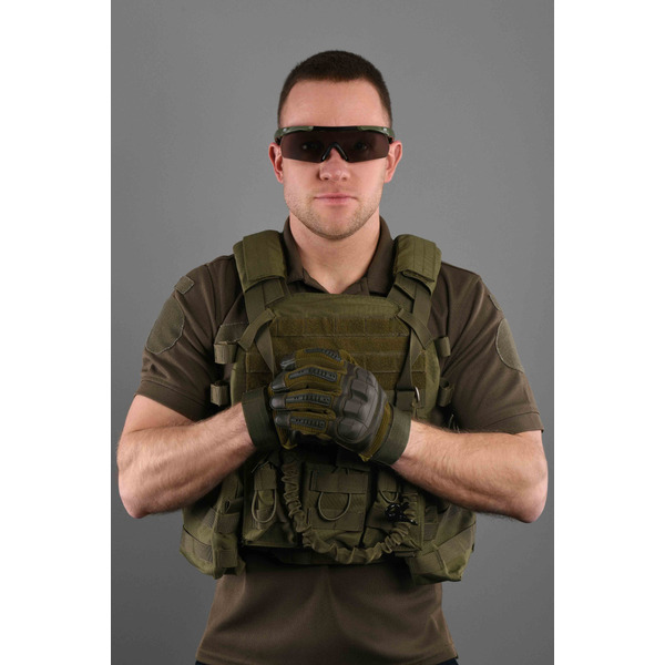 2E Tactical Перчатки тактические, Sensor Touch L, хаки