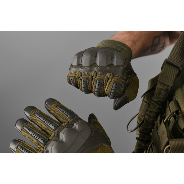 2E Tactical Перчатки тактические, Sensor Touch L, хаки