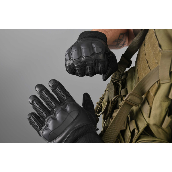Рукавички тактичні 2E, Sensor Touch XL, чорні (2E-MILGLTOUCH-XL-BK)