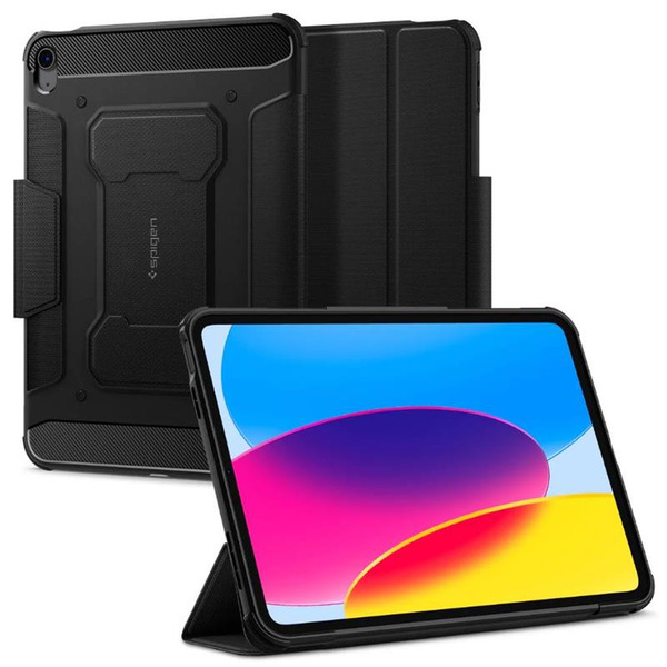 Чохол Spigen для Apple iPad 10.9 (2022) Rugged Armor Pro, Black (ACS05417)