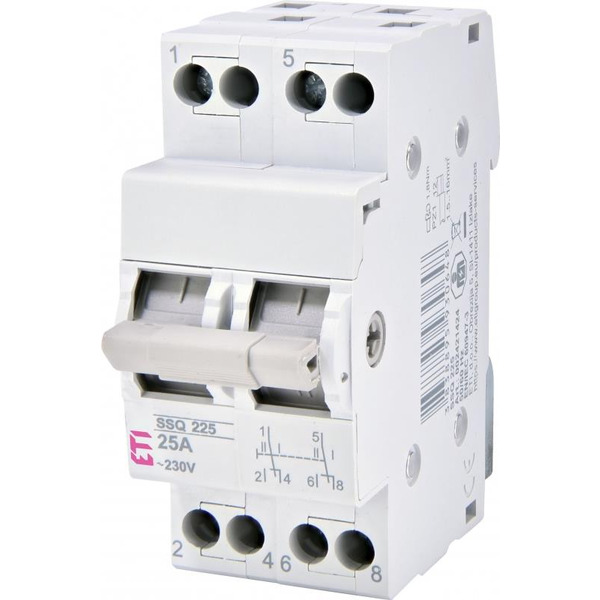 Перемикач навантаження ETI SSQ 240" 1-0-2", 2p 40A (2421425)