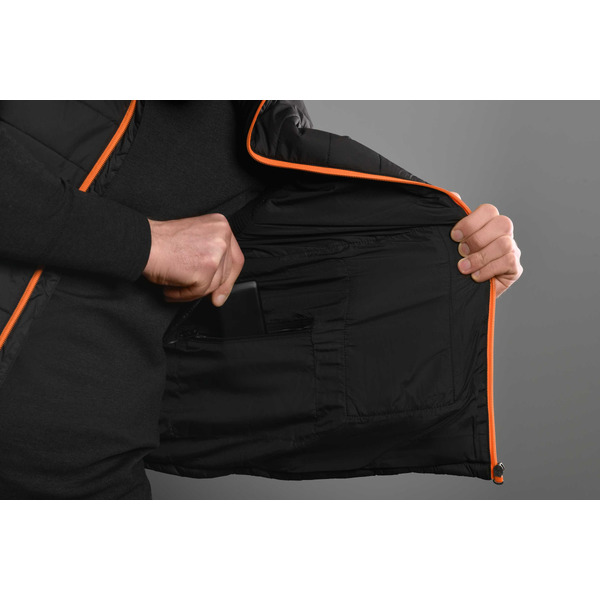 2E Tactical Жилет с подогревом Heat Power Plus Black с капюшоном размер M