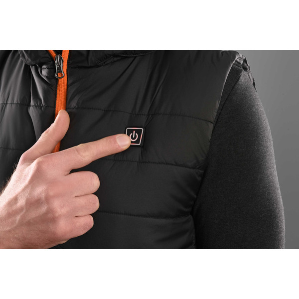 2E Tactical Жилет с подогревом Heat Power Plus Black с капюшоном размер XL