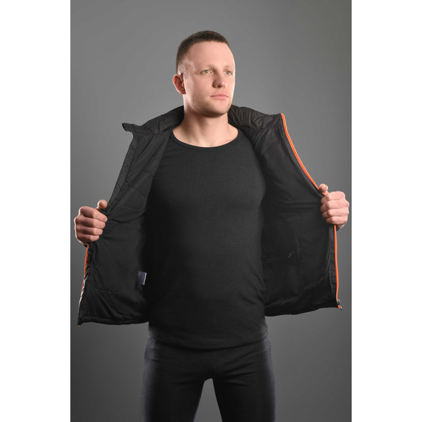 2E Tactical Жилет с подогревом Heat Power Plus Black с капюшоном размер XL