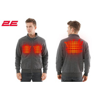 Кофта з підігрівом 2E Heat Power Grey, S (2E-HJHPS-GR)