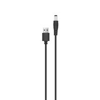 Кабель живлення ACCLAB USB - DC (M/M), 5.5х2.5 мм, 5V, 1.5A, 1 м, Black (1283126552823)