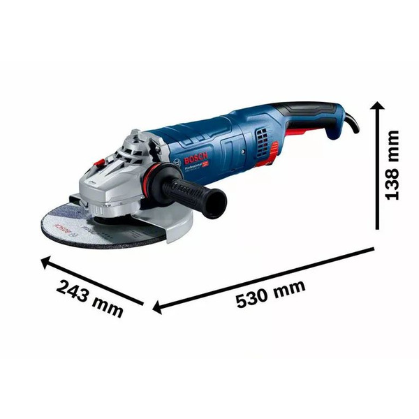 Шліфмашина кутова Bosch GWS 24-230 JZ (0.601.8C3.300)