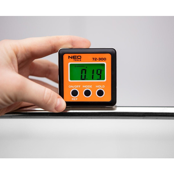Neo Tools Угломер цифровой, ЖК дисплей 72-300