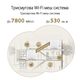 Wi-Fi Mesh система Asus ZenWiFi XT9 1pk White (90IG0740-MO3B60)