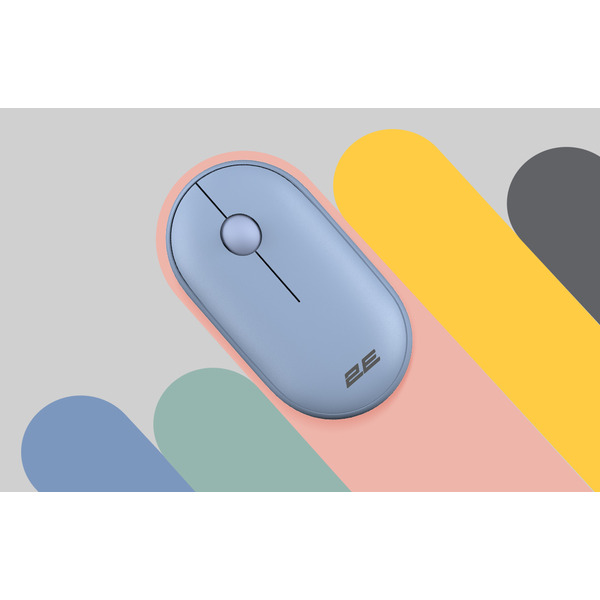 Миша 2E MF300 Silent WL BT Stone blue 2E-MF300WBL