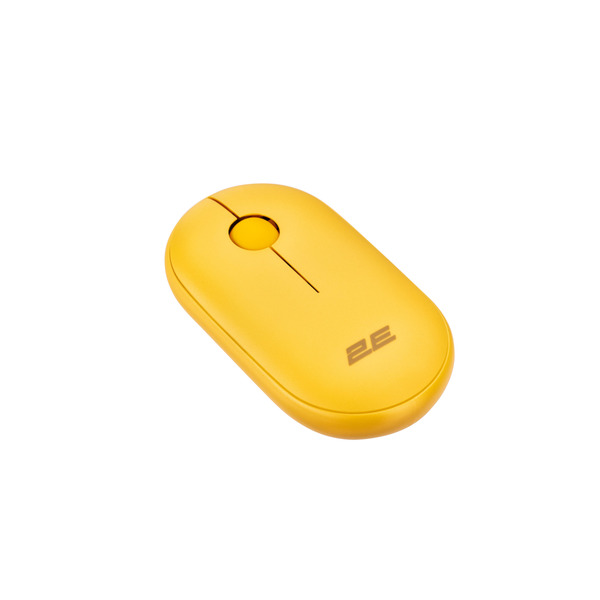 Мышь беспроводная 2E MF300 Silent WL BT Sunny yellow (2E-MF300WYW)