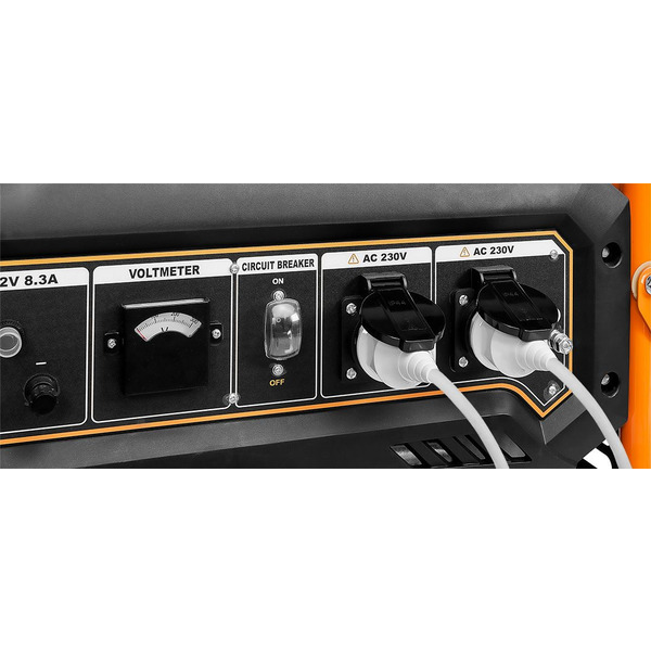 Генератор бензиновий Neo Tools 230В, 50Гц, 3кВт 04-730