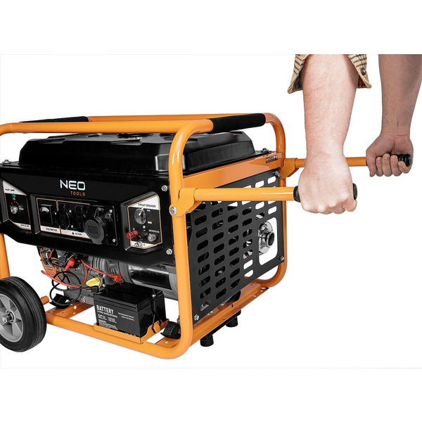 Генератор бензиновий Neo Tools 230В, 50 Гц, 6,5 кВт 04-731