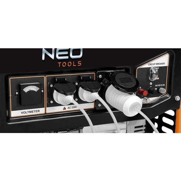 Генератор бензиновий Neo Tools 230В, 50 Гц, 6,5 кВт 04-731