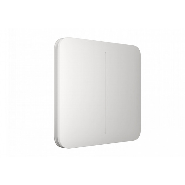 Кнопка для двоклавішного вимикача Ajax SoloButton 2-gang for LightSwitch, Jeweler, білий (000029791)