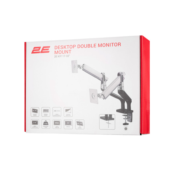 Кріплення моніторів настільне 2E Кий (2EDGERED2)