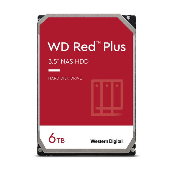 Жорсткий диск WD Red Plus WD60EFPX
