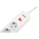 Сетевой фильтр 2E 5хSchuko, 2 м (2E-SP515M2USBWH)