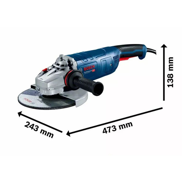 Угловая шлифмашина Bosch GWS 24-230P (0.601.8C3.100)