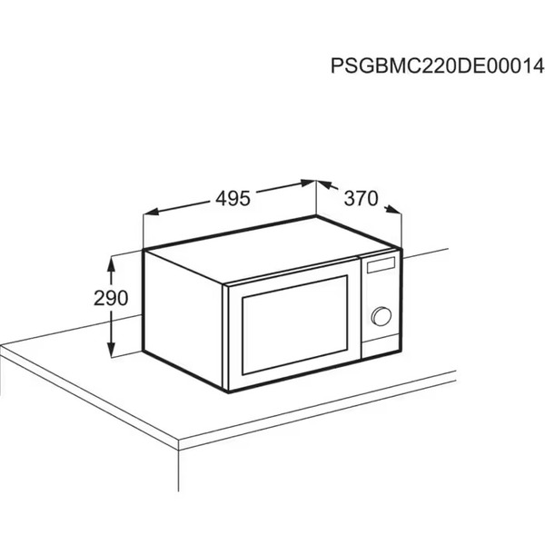 Electrolux Микроволновая печь 29л, электр. управл., 900Вт, гриль, дисплей, инвертор, черный