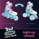 NEON Роликовые коньки Combo Skates Бирюзовый (Размер 34-37)