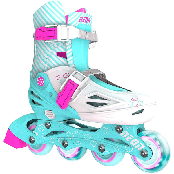 Роликові ковзани Neon Combo Skates Бірюзовий (Розмір 34-37)