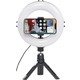 HAMA Штатив зі світлодіодним кільцем SpotLight Smart 80 V2 BT Black