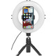 HAMA Штатив зі світлодіодним кільцем SpotLight Smart 80 V2 BT Black