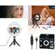 HAMA Штатив зі світлодіодним кільцем SpotLight Smart 80 V2 BT Black